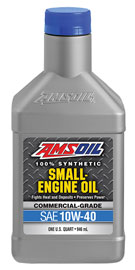  10W-40 Synthetic Small Engine Oil - Commercial Grade (ASF)